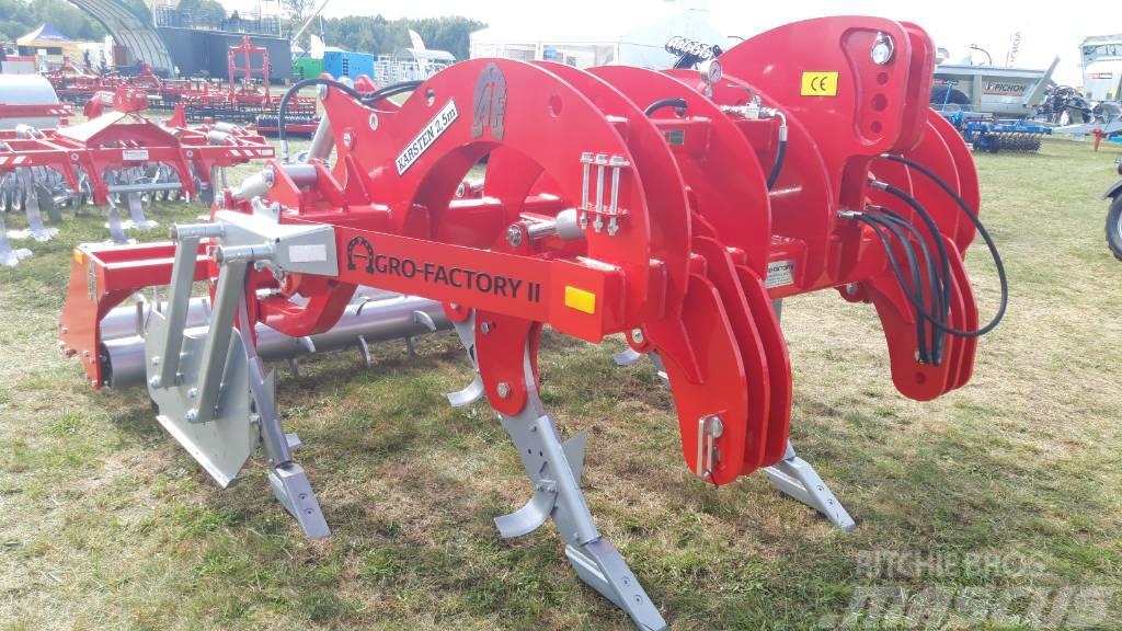 Agro-Factory Karsten 2,5m subsoiler / chisel plow + pin roller Chisel ploughs