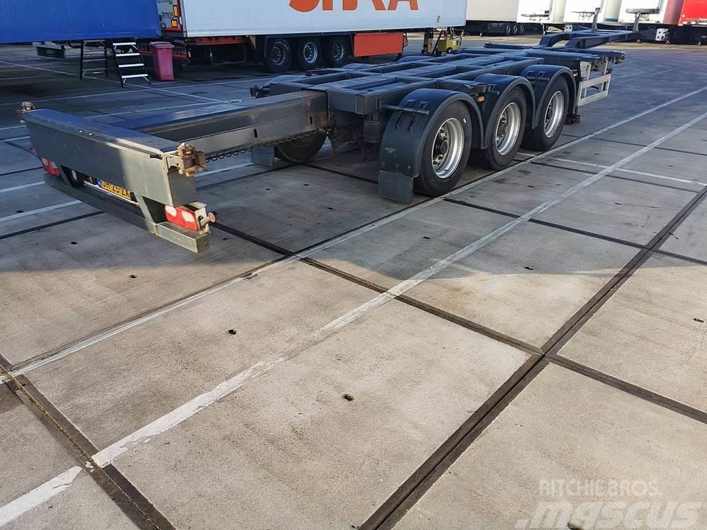Pacton T3-010 Containerframe/Skiploader semi-trailers