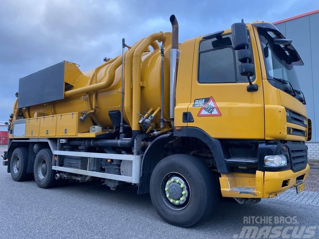 DAF Ginaf 6x6x6 Saug- & Spühlwagen Ipsam 12 M Black / Sewage disposal Trucks