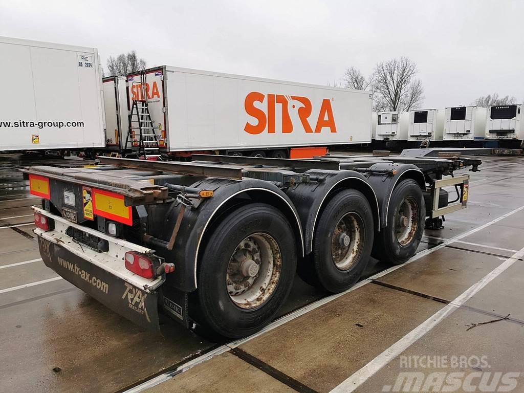 D-tec FT-43-03-V MULTI all connections Containerframe/Skiploader semi-trailers