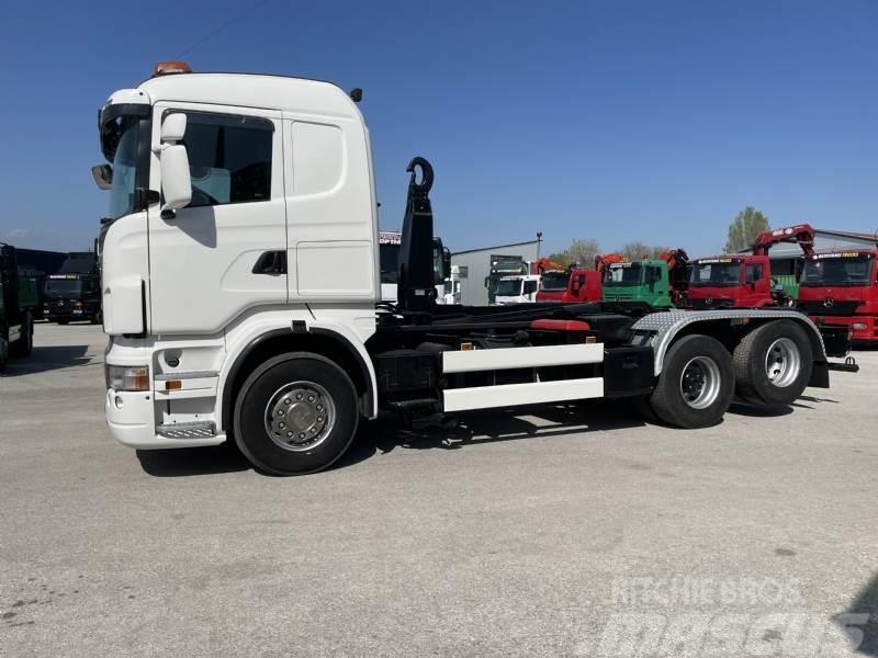 Scania R 420 EURO 5 Containerframe/Skiploader trucks