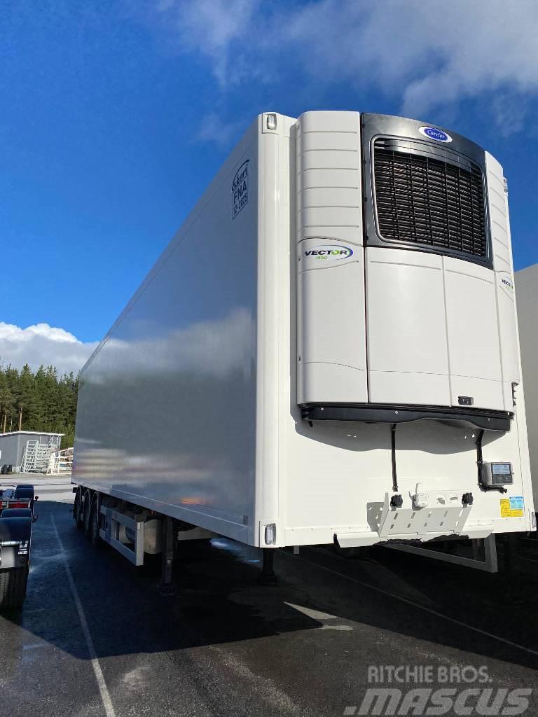 Ekeri VUOKRATTAVANA FNA ppv, pankot, HCT vetovarustus Temperature controlled semi-trailers