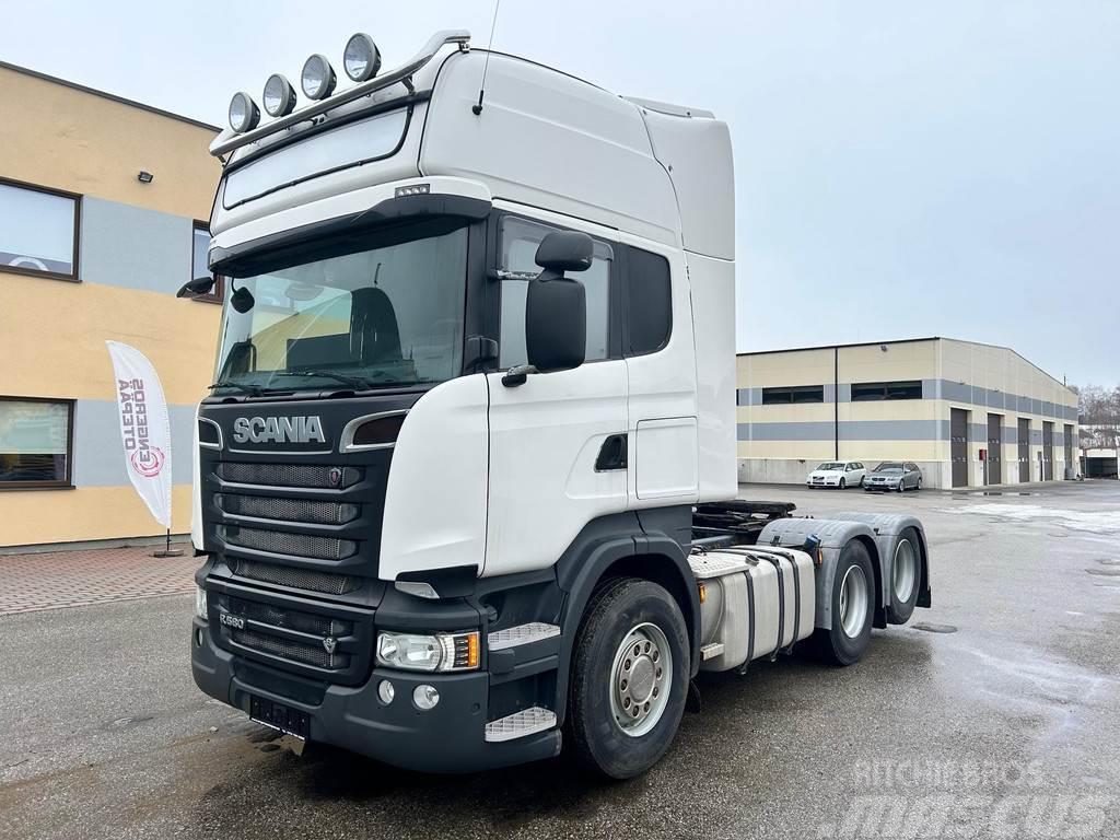 Scania R580 6X2 EURO6 + HYDRAULICS Truck Tractor Units