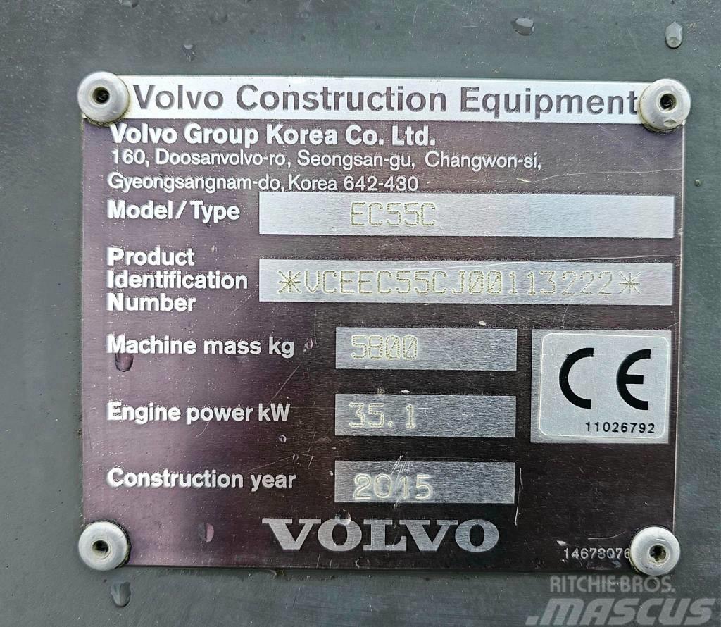 Volvo EC 55 C Mini excavators < 7t
