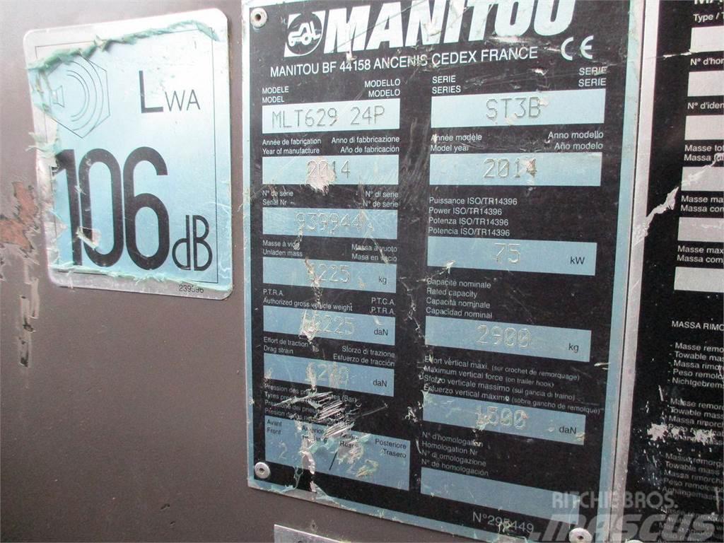Manitou MLT629-24 PREMIUM Farming telehandlers