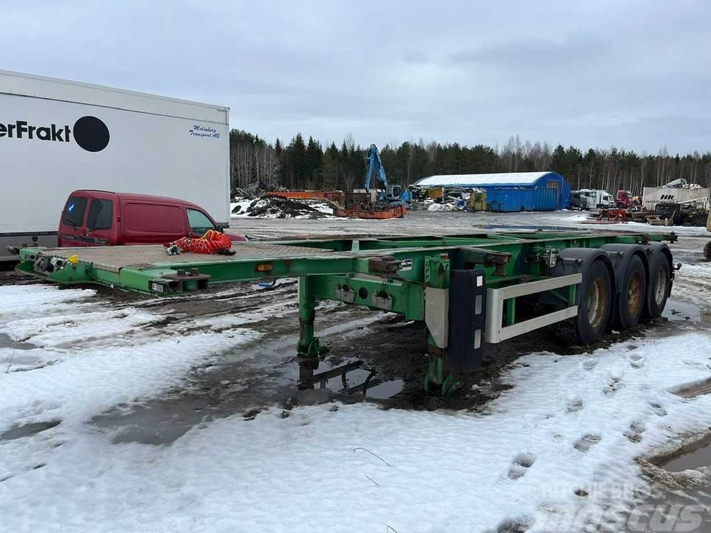  TURBO'S HOET 0C/3AT Containerframe/Skiploader semi-trailers