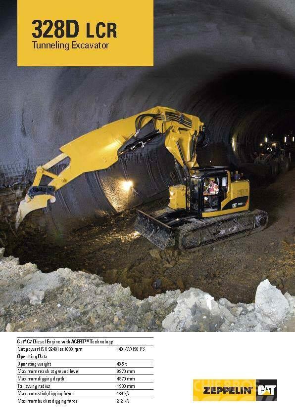 CAT 325 C CR tunnel excavator Crawler excavators