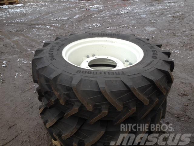 New Holland T5.105 340/85-28 kpl. hjul Tyres, wheels and rims