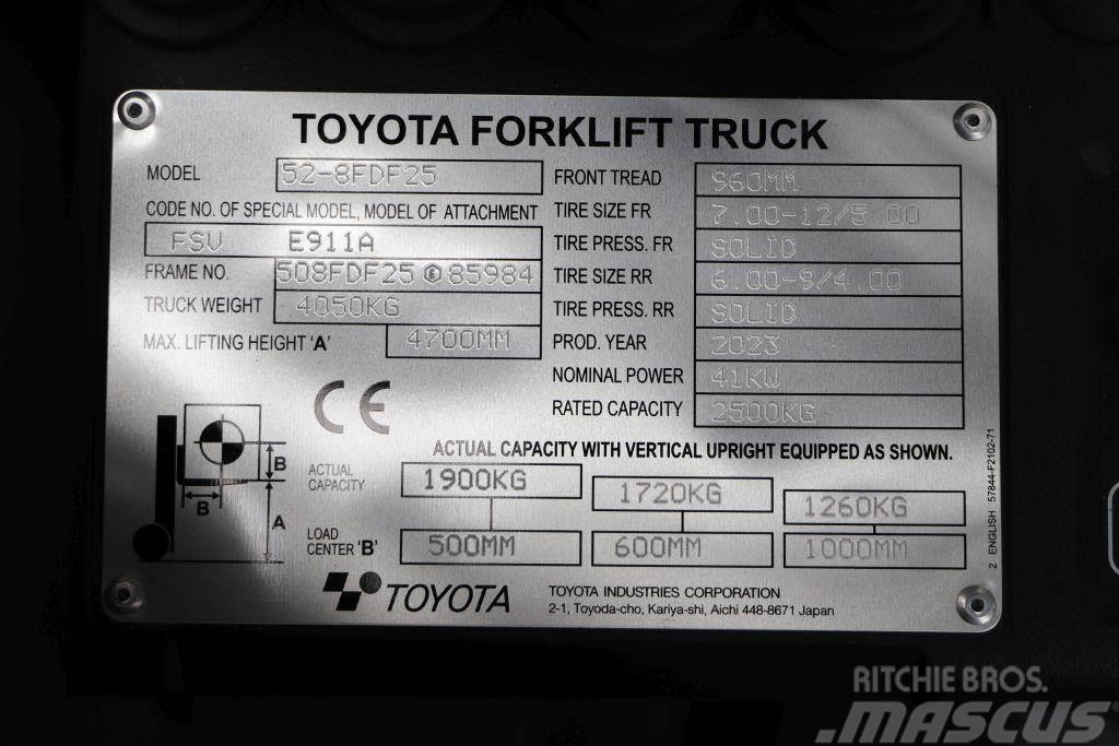Toyota 52-8FDF25 Diesel trucks
