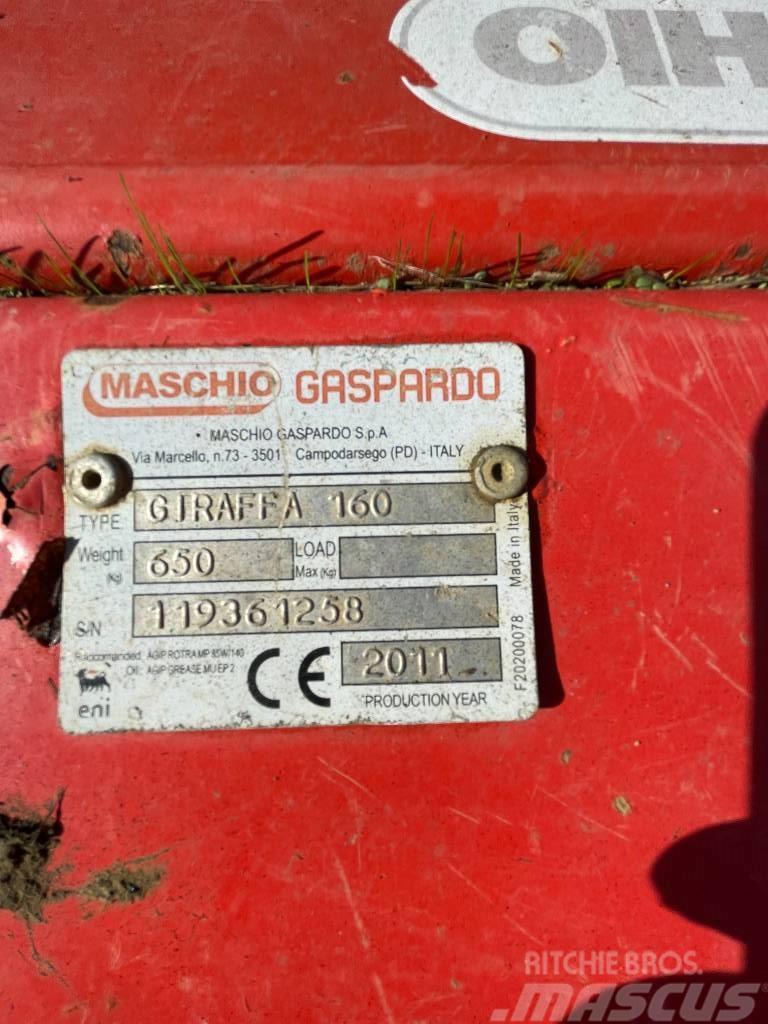 Maschio Giraffa 160 Pasture mowers and toppers