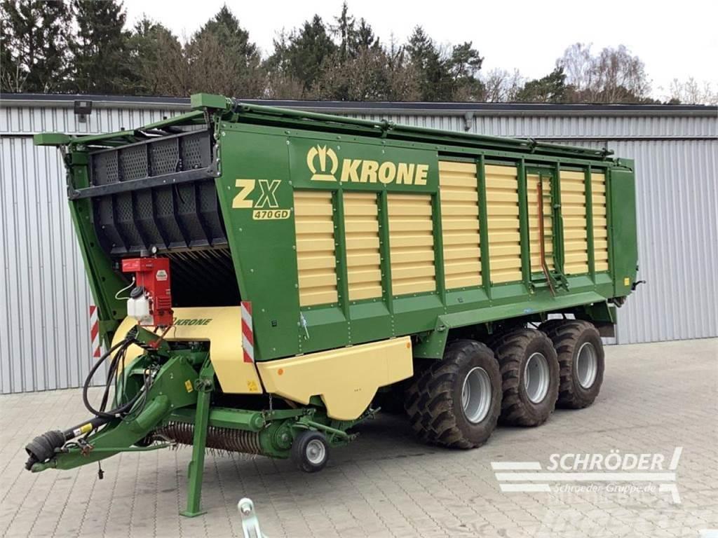 Krone ZX 470 GD Self loading trailers