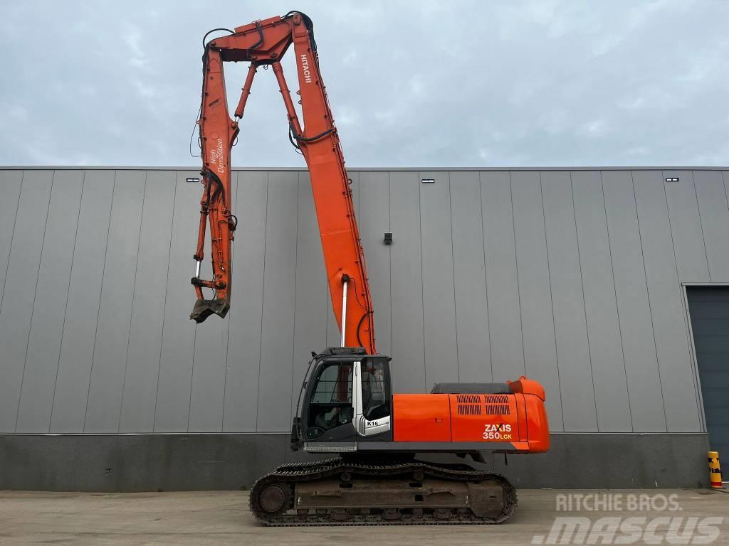 Hitachi ZX 350 LC K-3 (21m high reach demolition front) Demolition excavators