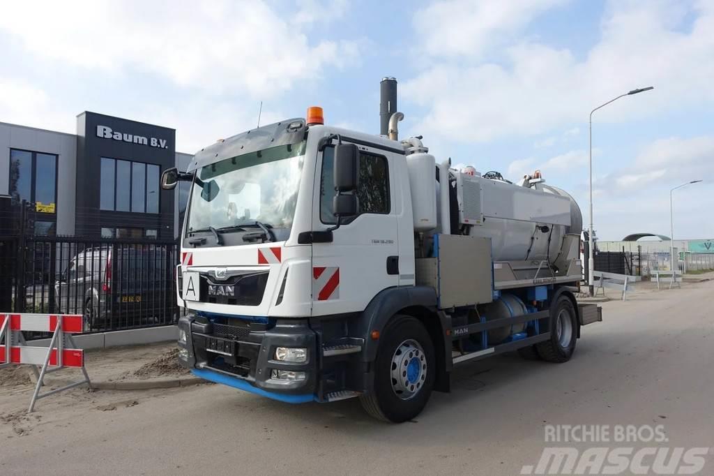 MAN TGM 18.290 EURO 6 / LOW KM / KOLKENZUIGER / PERFEC Sewage disposal Trucks