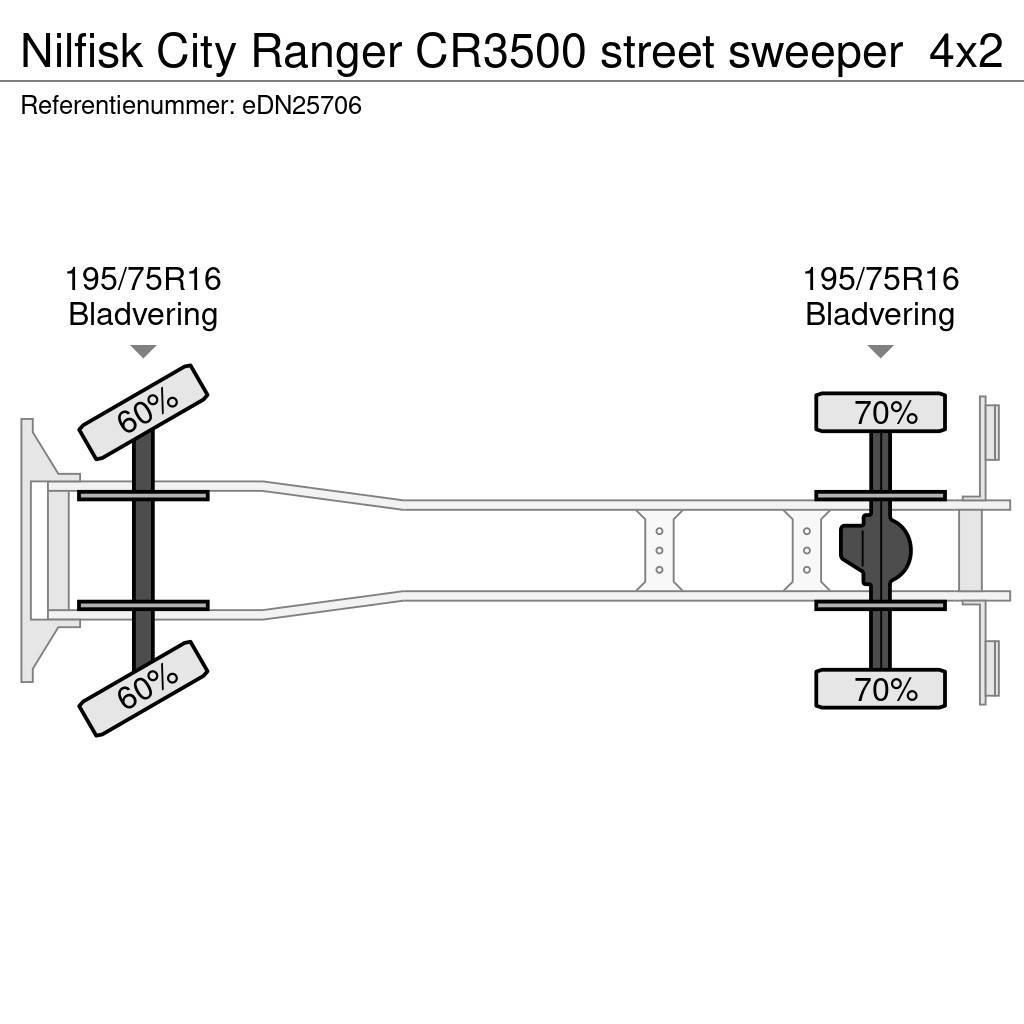 Nilfisk City Ranger CR3500 street sweeper Sewage disposal Trucks
