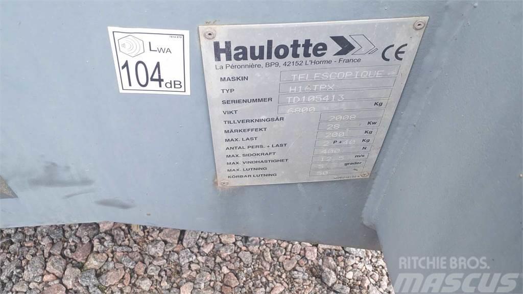 Haulotte H16TPX Telescopic boom lifts