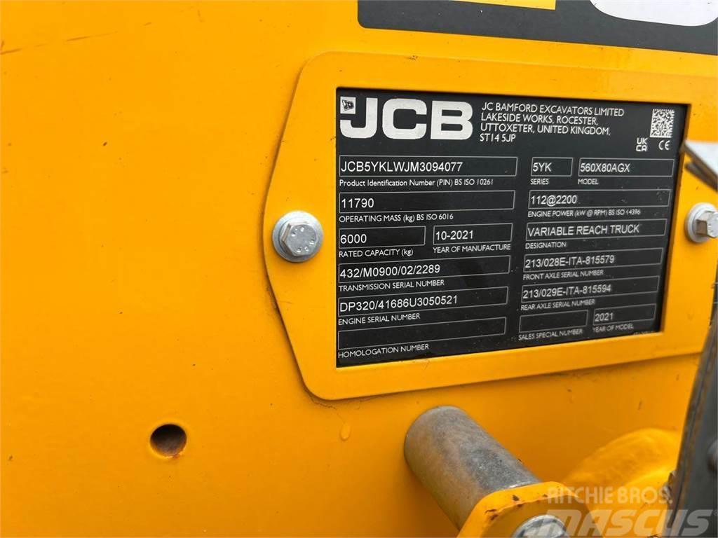 JCB 560-80 AGRIXTRA Farming telehandlers