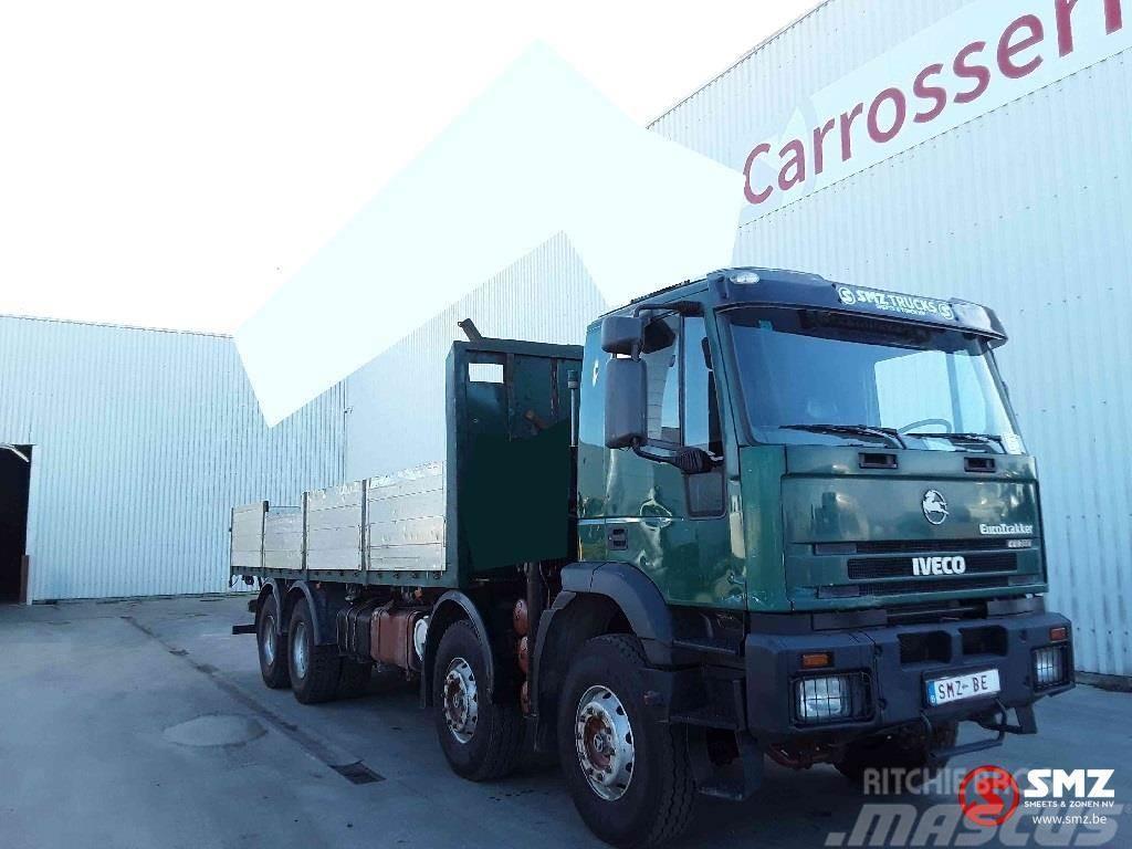 Iveco Eurotrakker 440 8x4 346'km Flatbed/Dropside trucks