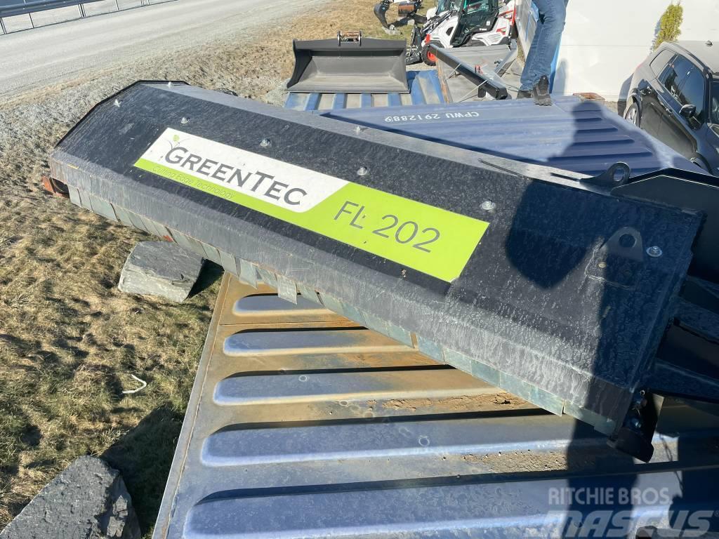 Greentec FL 202 bakmontert beitepusser Pasture mowers and toppers