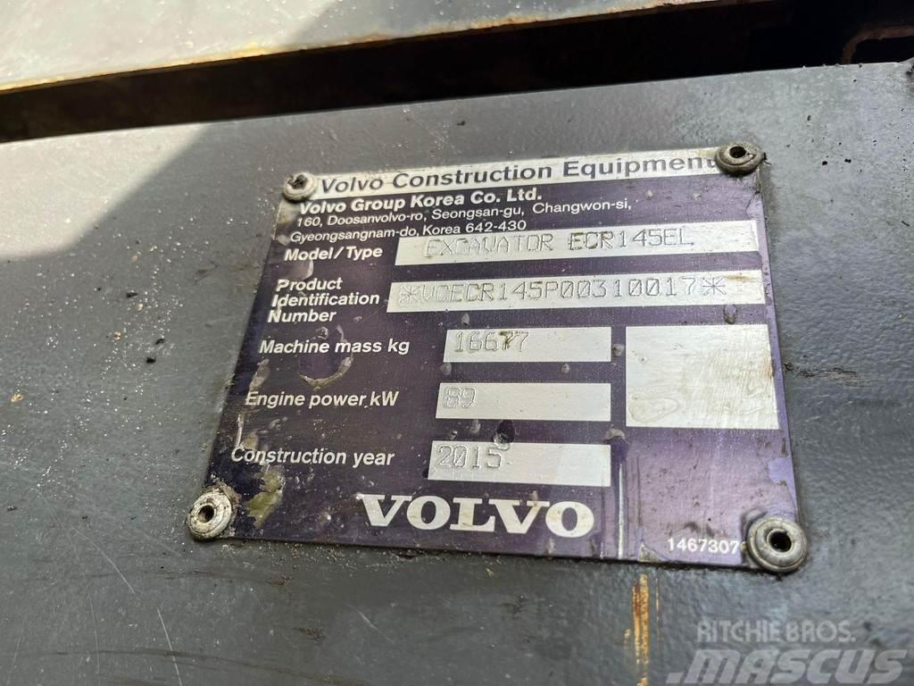 Volvo ECR 145 EL ROTOTILT / NOVATRON 3 D / AC Crawler excavators