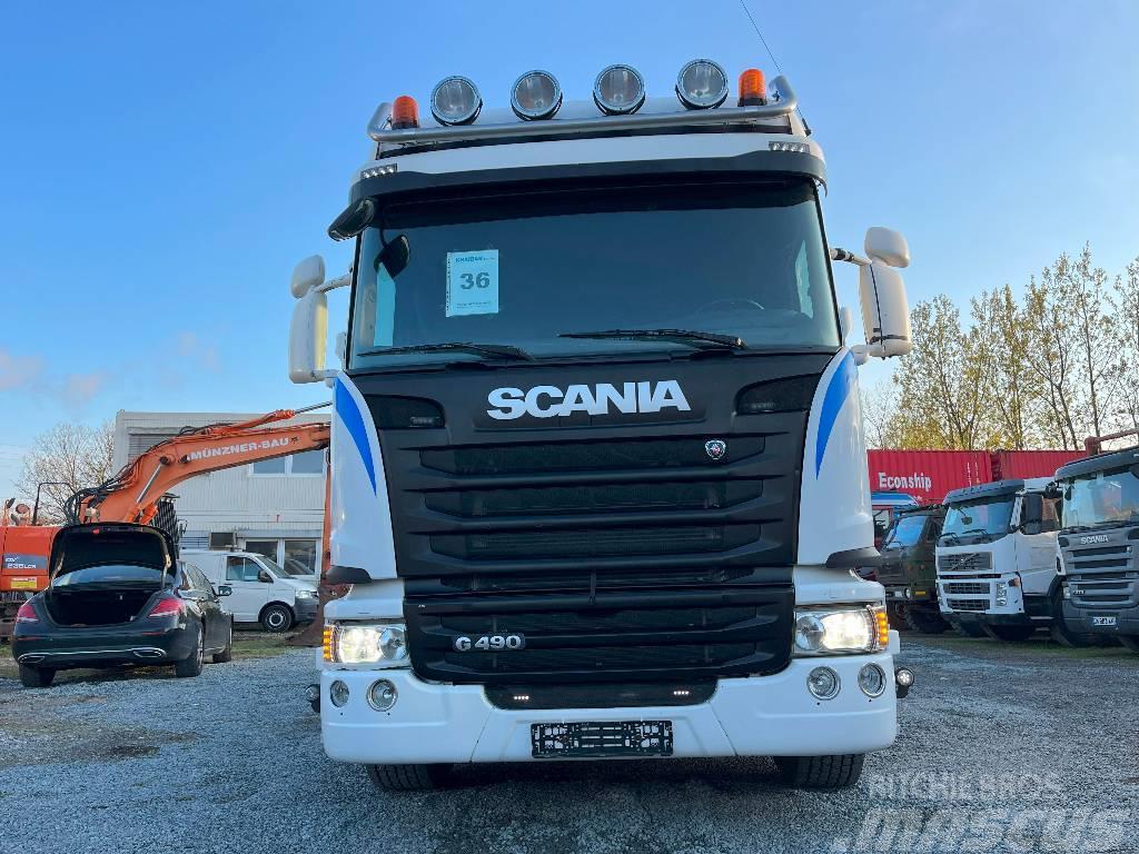 Scania R490LB6X2*4HNB, Euro6, Retarder, Lenkt+Lift Achse Demountable semi-trailers