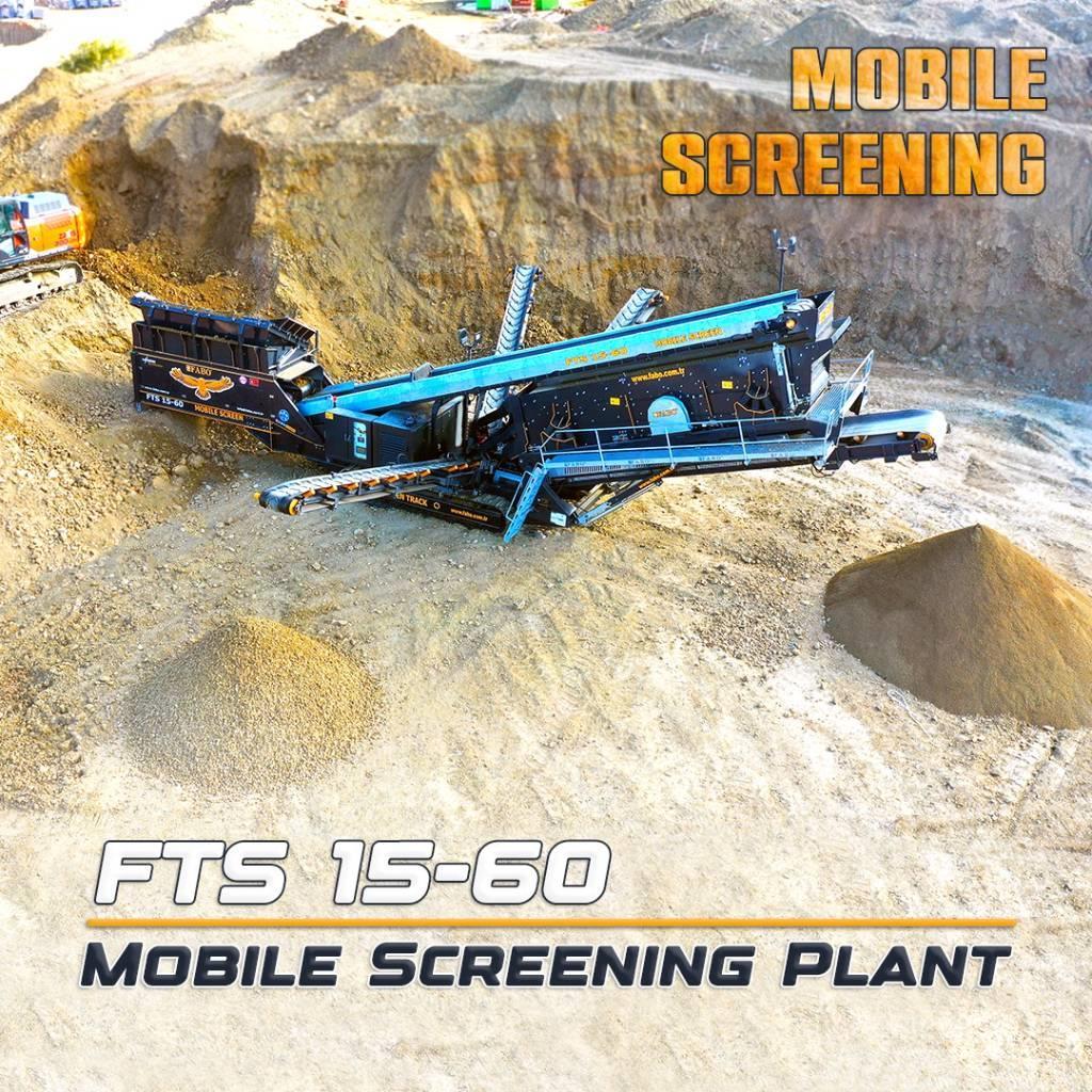 Fabo FTS 15-60 MOBILE SCREENING PLANT Mobile screeners
