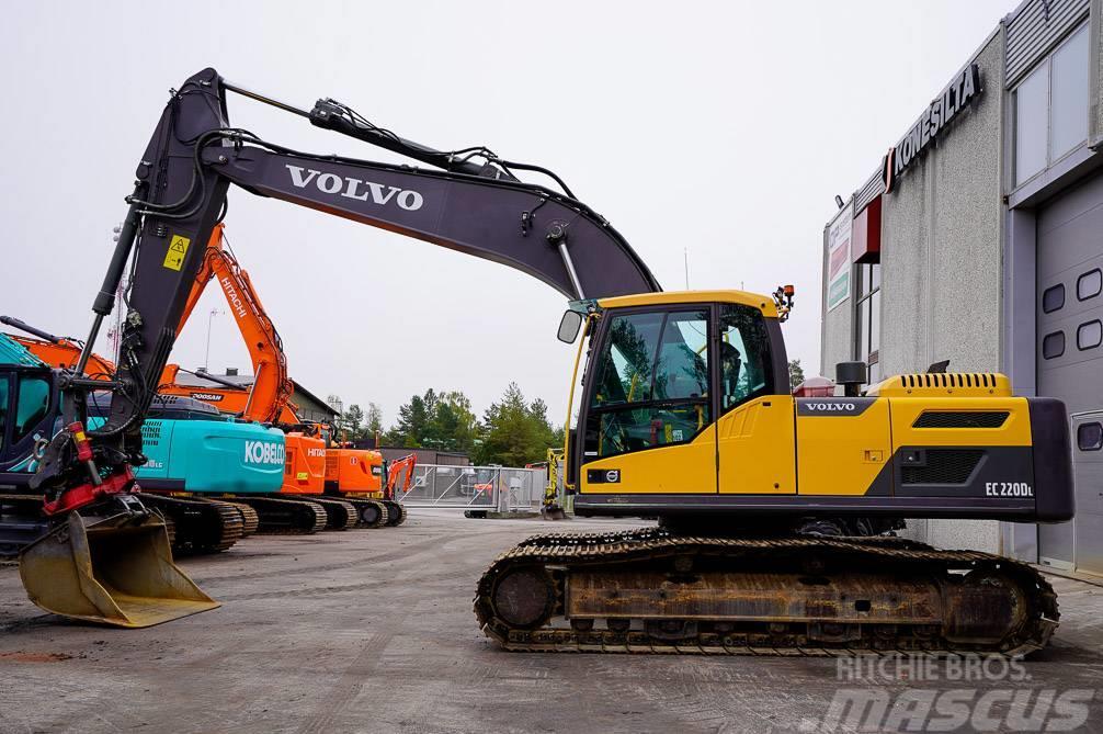Volvo EC220DL PYÖRITTÄJÄLLÄ Crawler excavators