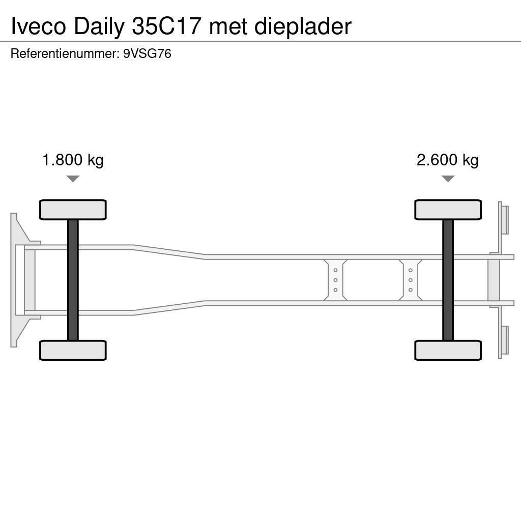 Iveco Daily 35C17 met dieplader Car carriers