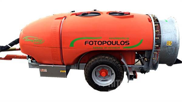  Fotopoulos Ψεκαστίκο συρόμενο 2 τόνων Other tractor accessories