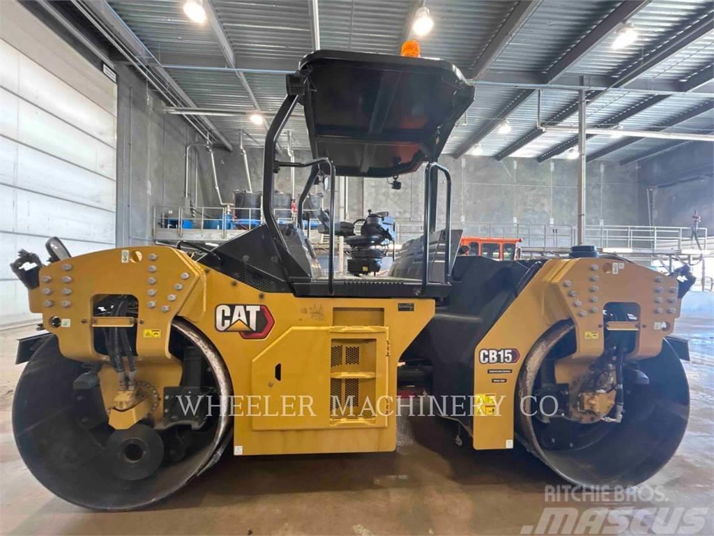 CAT CB15 CW VV Twin drum rollers