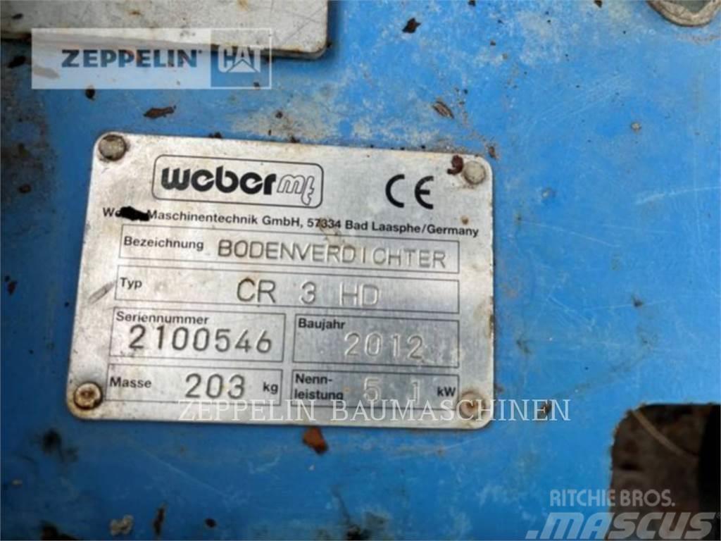 Weber CR-3HD Vibrator compactors