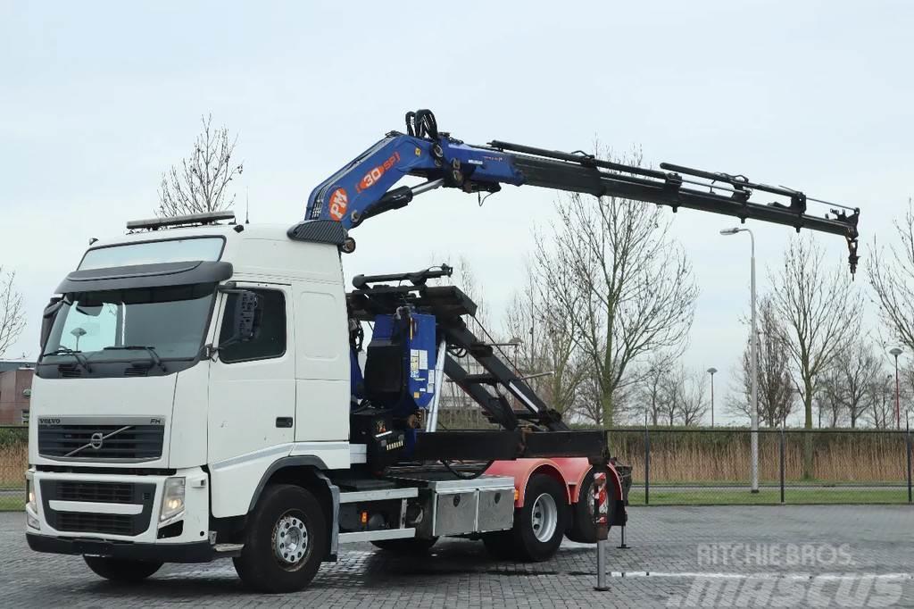 Volvo FH 500 EURO 5 CABLE/CRANE PM 30 Hook lift trucks