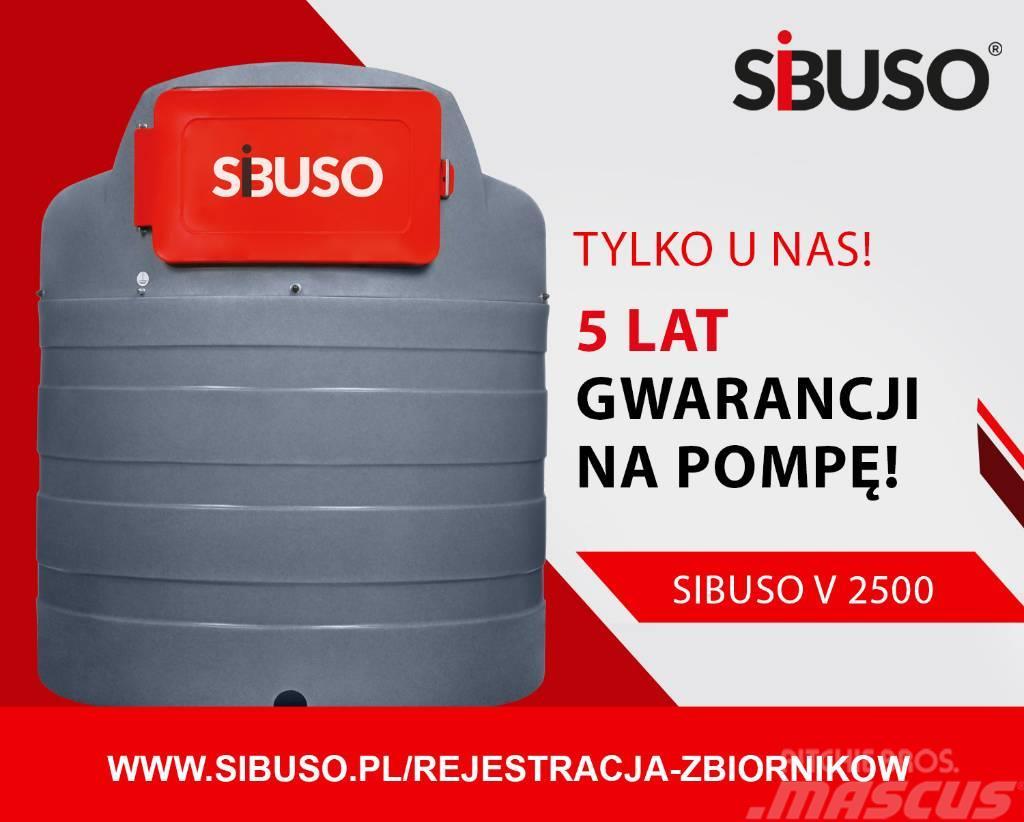 Sibuso 2500L zbiornik dwupłaszczowy Diesel Utility machines