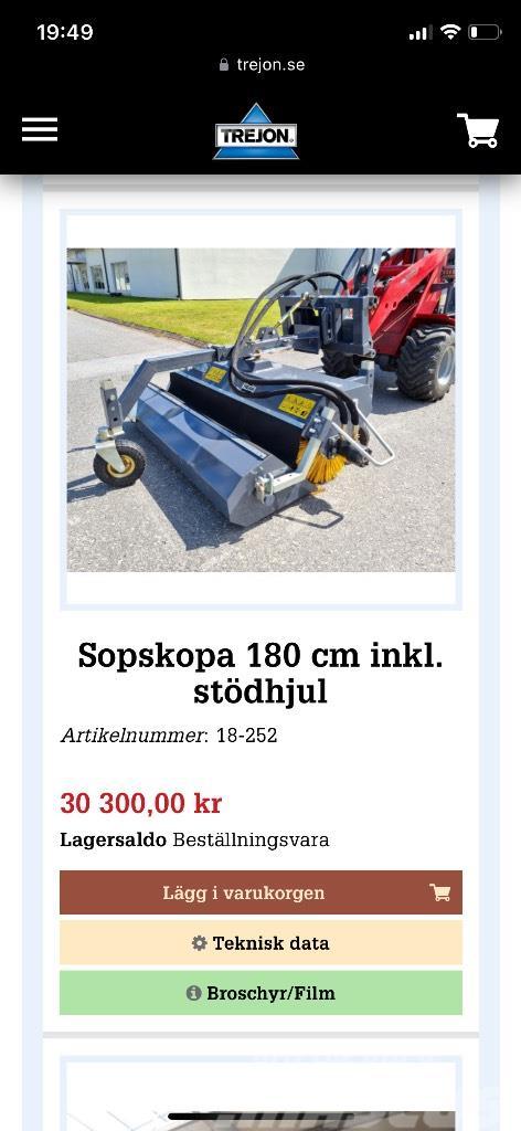 Trejon Sopskopa 180 FEL`s  spares & accessories