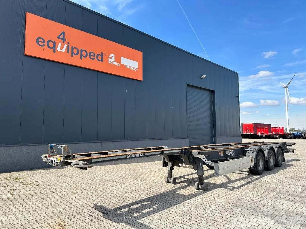 Schmitz Cargobull 45FT HC, leeggewicht: 4.240kg, BPW+trommel, NL-cha Containerframe/Skiploader semi-trailers