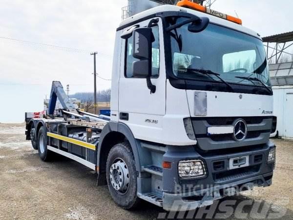 Mercedes-Benz Actros 2536 L +Skibicki Hook lift trucks