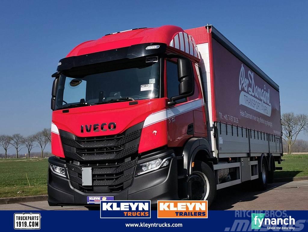 Iveco S-WAY AT260S36 6x2*4 taillift Tautliner/curtainside trucks