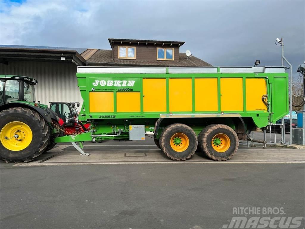 Joskin Drakkar 7600/27D150 Other farming trailers