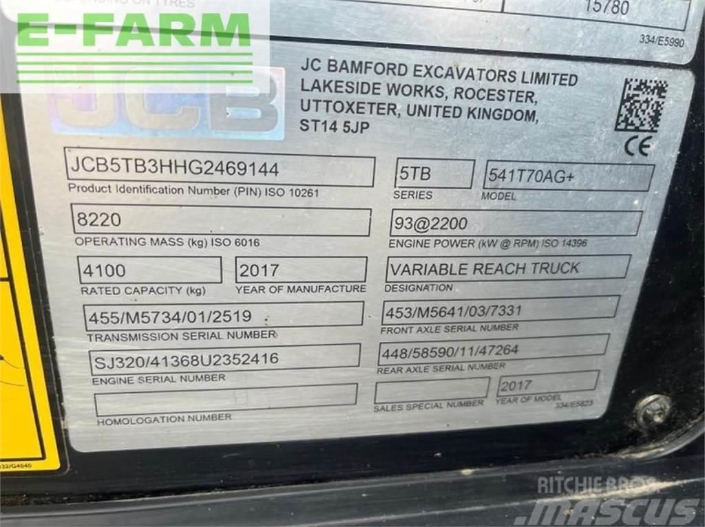 JCB 541-70 agri super Farming telehandlers