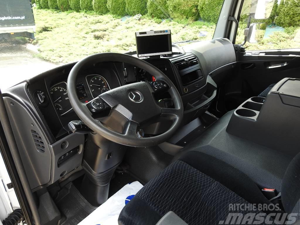 Mercedes-Benz ATEGO 12.24 CONTAINER BOX 16 PALLETS LIFT A/C Van Body Trucks