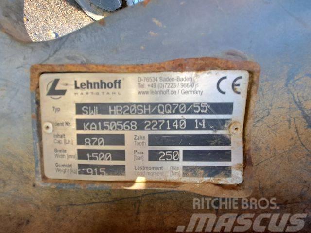 Lehnhoff Uni-Schwenktieflöffel f. OQ70/55 TLB's
