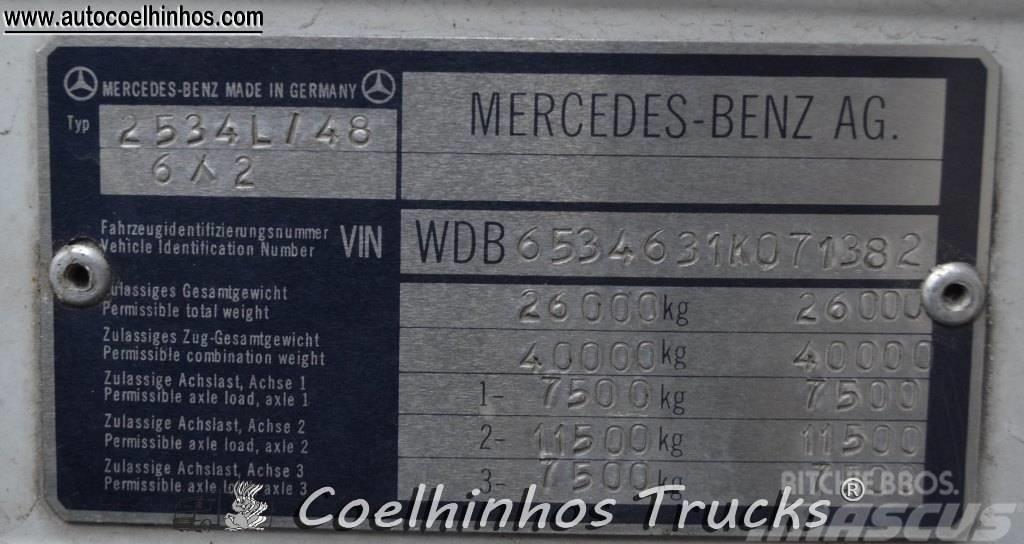 Mercedes-Benz 2534 SK Tautliner/curtainside trucks