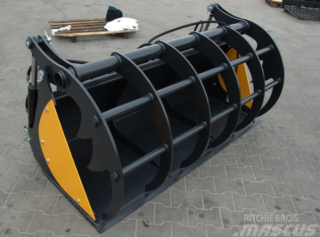 Top-Agro bucket with grab 1,6m EURO fixing FEL`s  spares & accessories