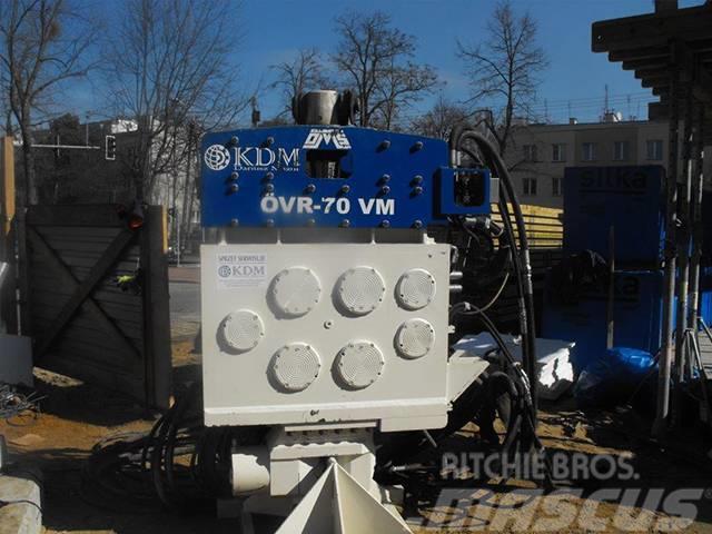  OVR 70VM Vibratory pile drivers