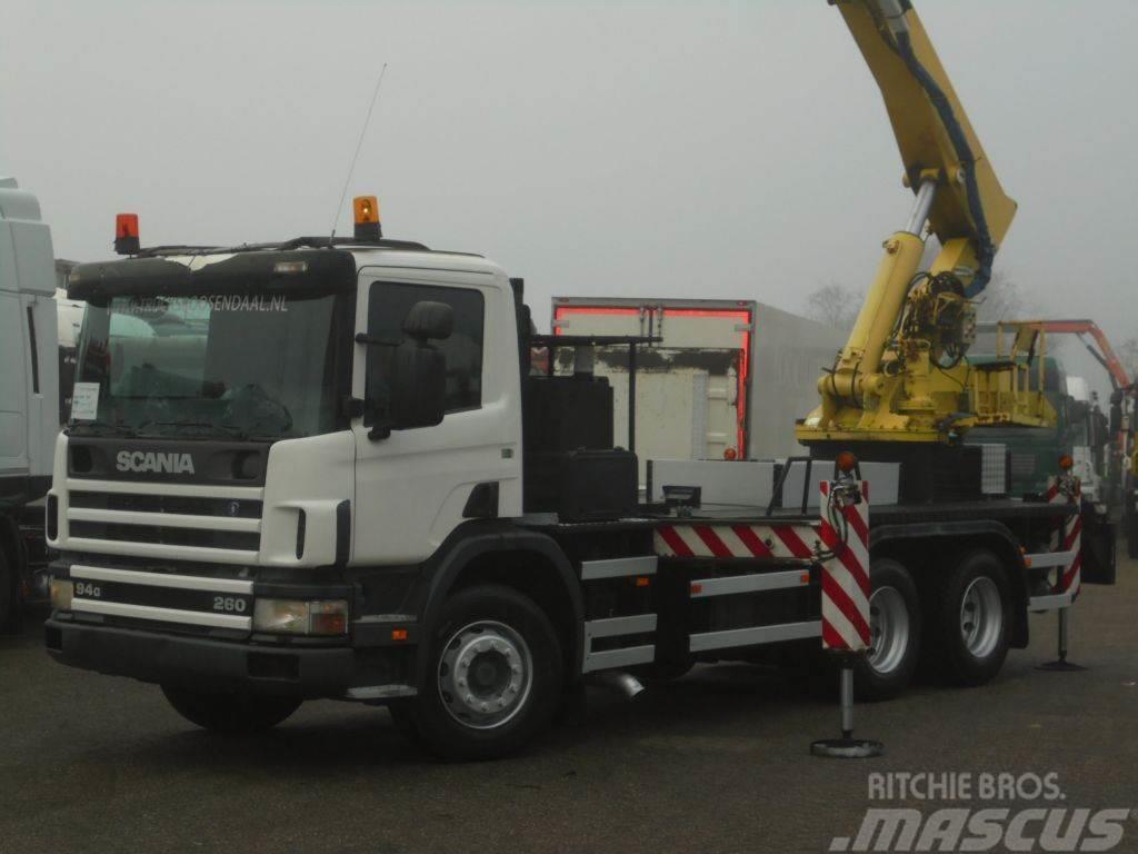 Scania 94G 260 + COMET 24METER + MANUAL Truck mounted aerial platforms