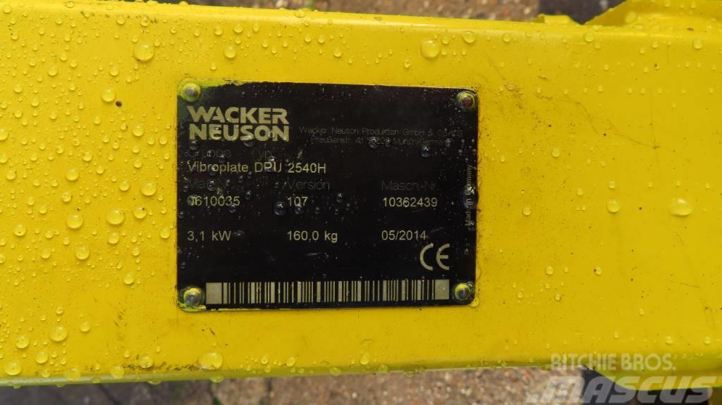 Wacker Neuson dpu 2540h diesel trilplaat/Compactor Plate Vibrator compactors