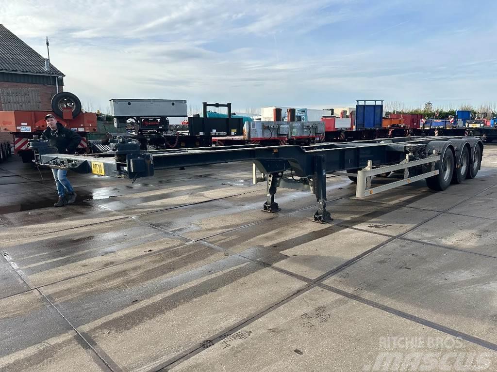 HRD 8X IN STOCK 20-40-45 FT Containerframe/Skiploader semi-trailers