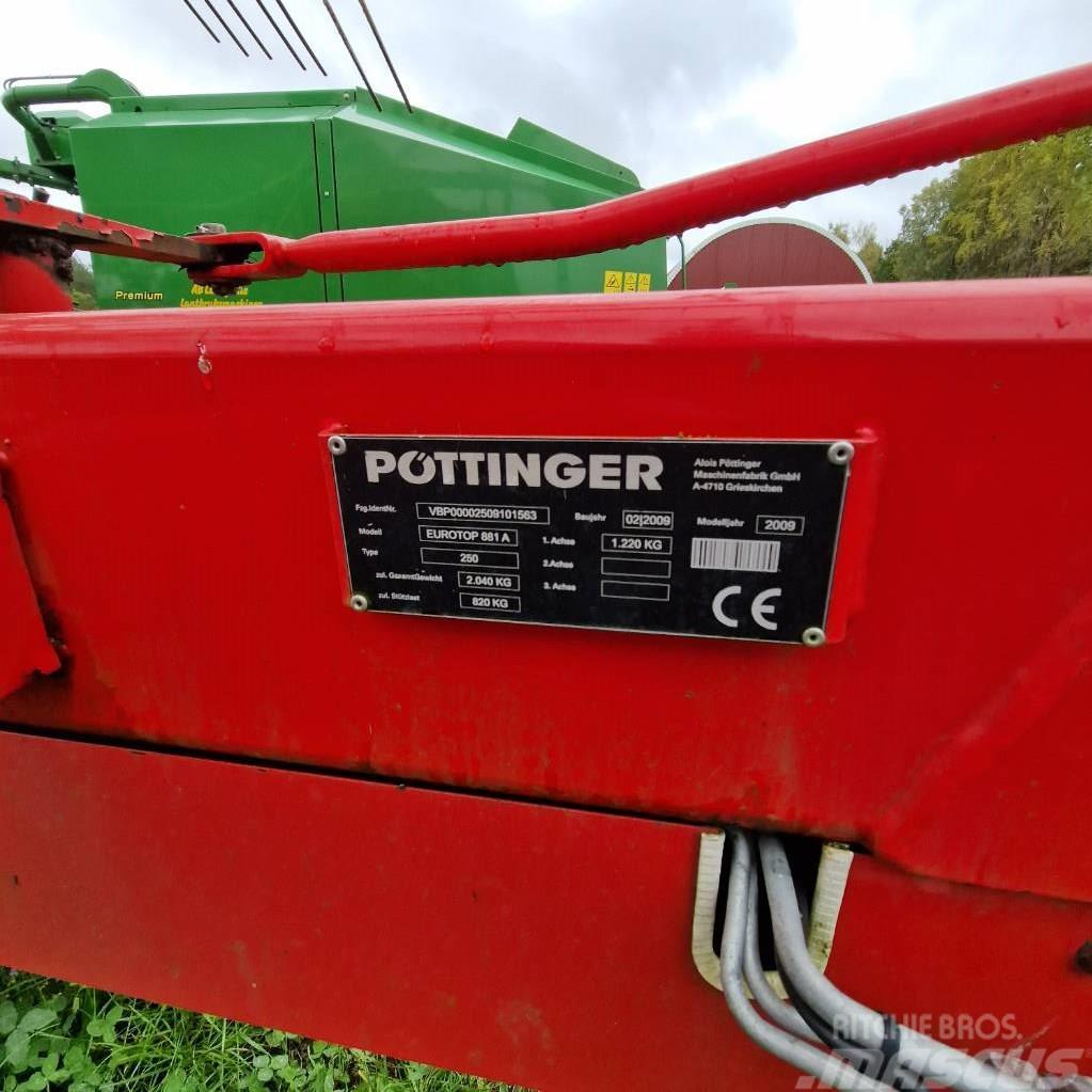 Pöttinger 881A Windrowers