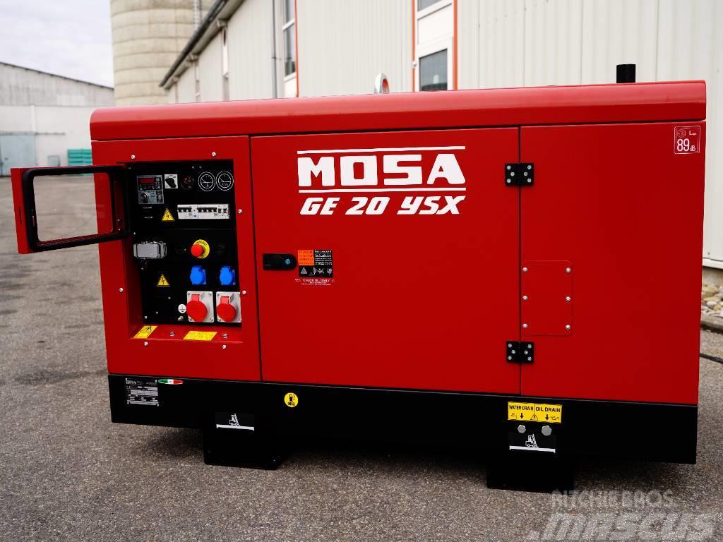 Mosa Stromerzeuger GE 20 YSX | 20 kVA (16 kW) / 400V Diesel Generators