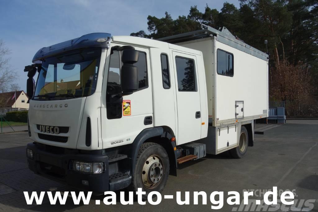 Iveco Eurocargo 120E225Doka Koffer mobile Werkstatt LBW Van Body Trucks
