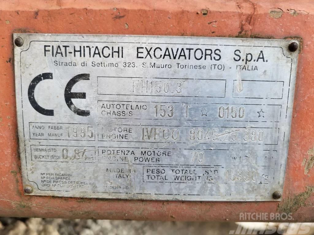 Fiat-Hitachi FH150.3 Crawler excavators